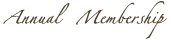 Annual Membership